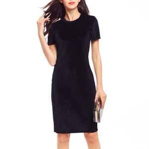 Little Velvet Dress Women Color Black Size S